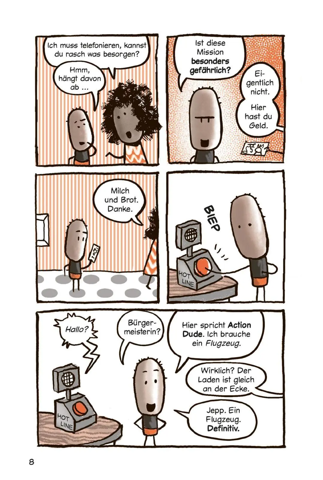 Bild: 9783551559760 | Action Dude 1: Zoff im Freizeitpark | Andy Riley | Buch | 144 S.