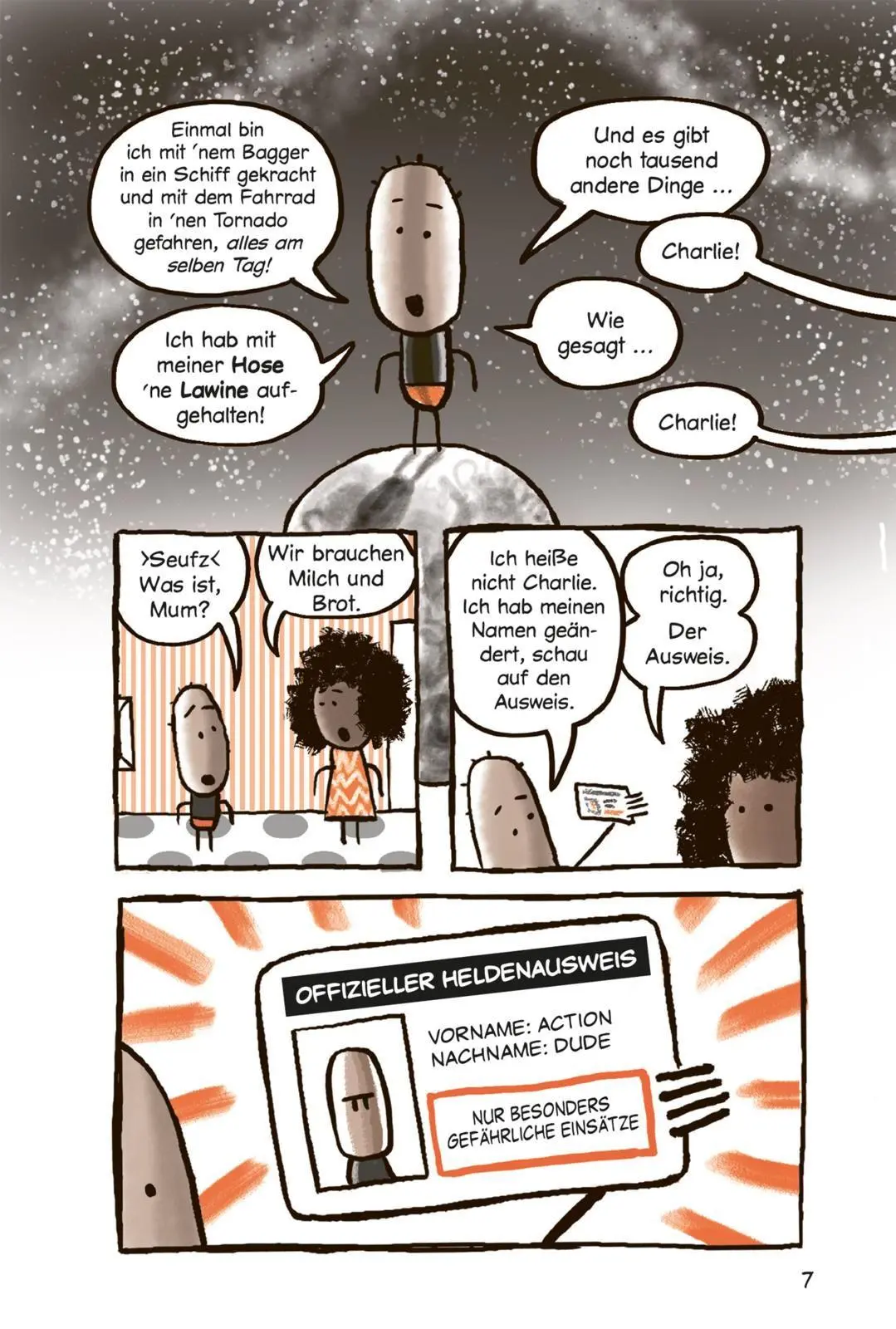 Bild: 9783551559760 | Action Dude 1: Zoff im Freizeitpark | Andy Riley | Buch | 144 S.