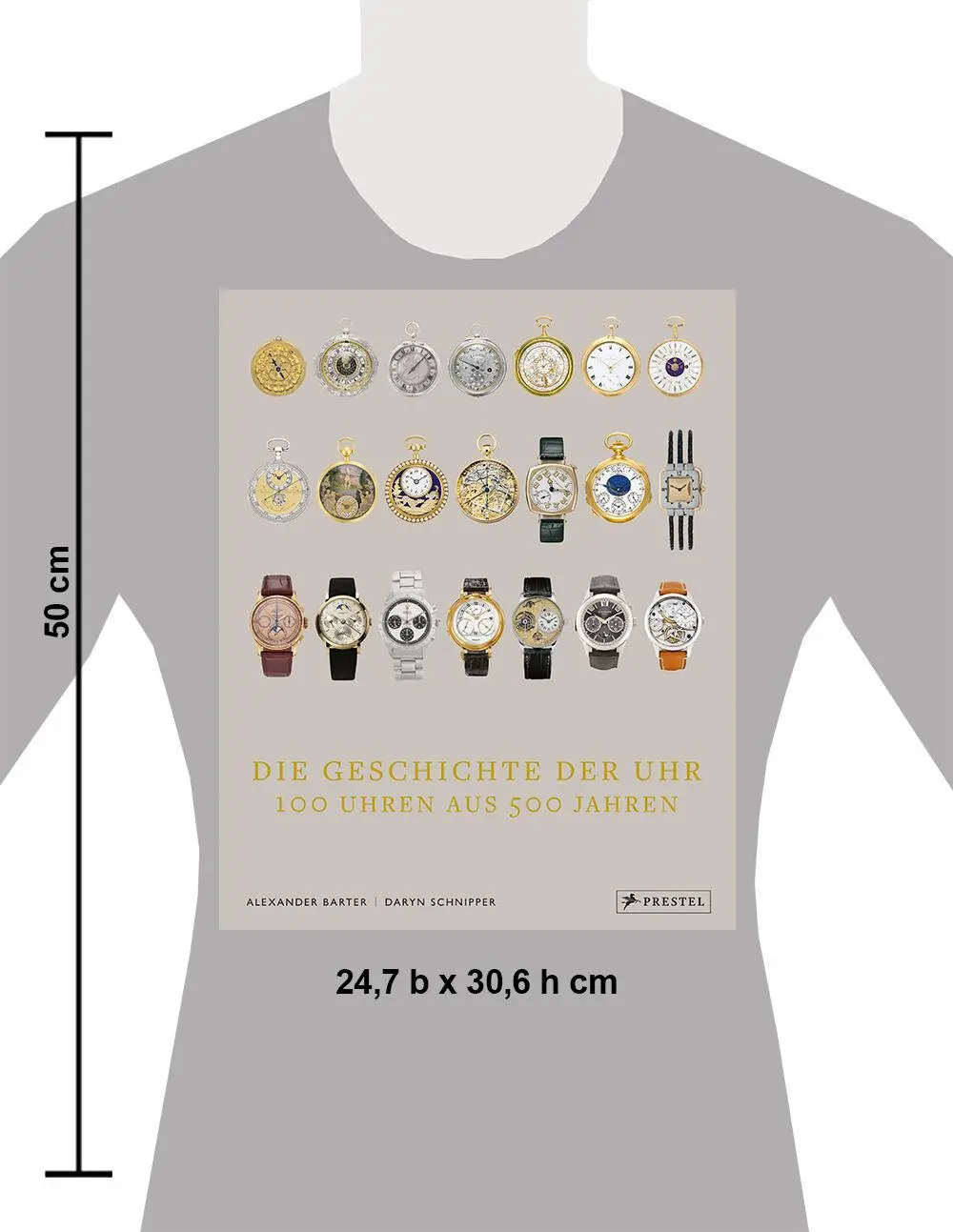 Bild: 9783791379760 | Die Geschichte der Uhr | 100 Uhren aus 500 Jahren | Barter (u. a.)