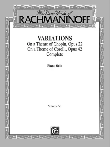 Cover: 29156069860 | The Piano Works of Rachmaninoff, Volume VI | Sergej W. Rachmaninow