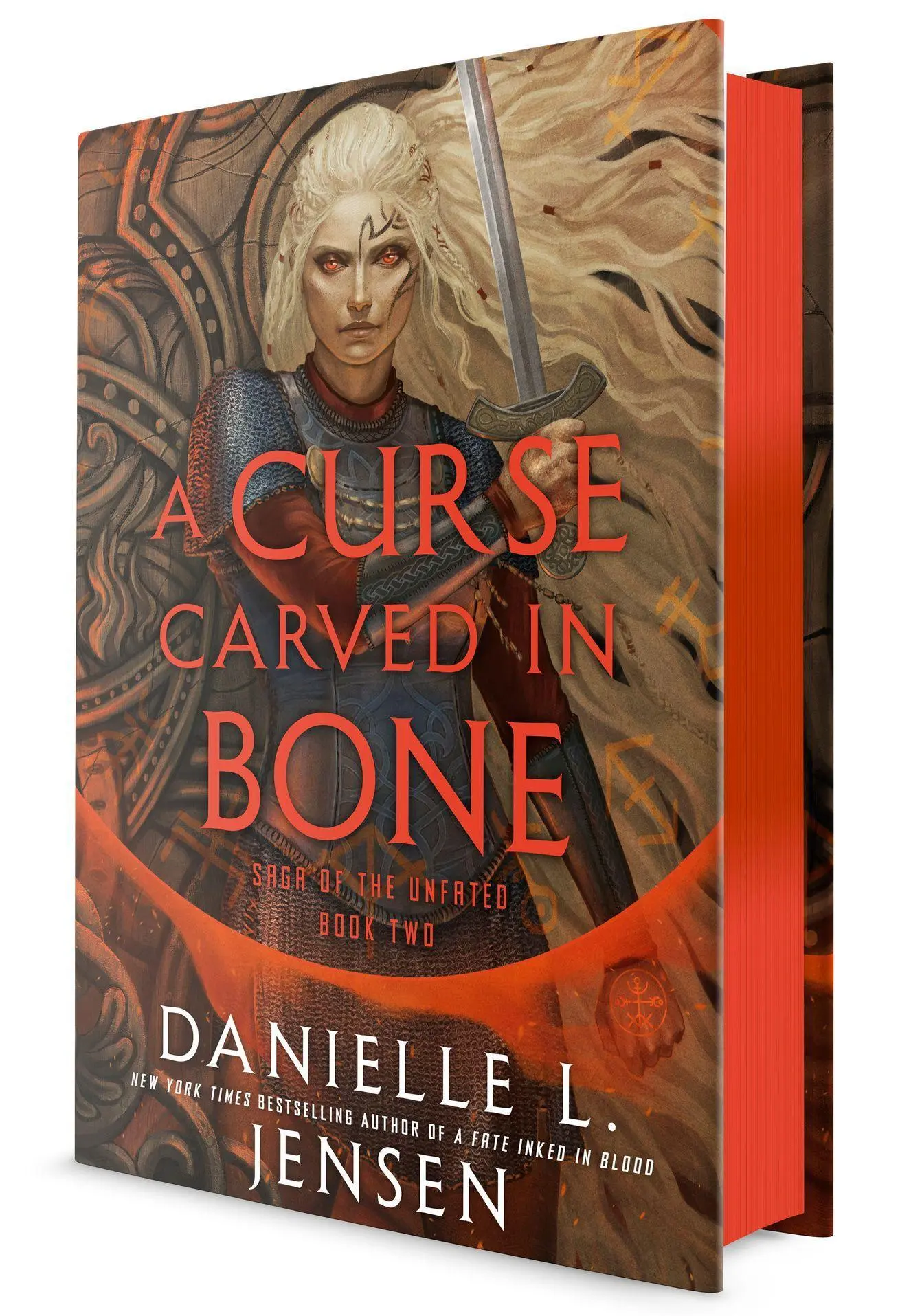 Cover: 9780593599860 | A Curse Carved in Bone | Book Two of the Saga of the Unfated | Jensen Cover: 9780593599860 | A Curse Carved in Bone | Book Two of the Saga of the Unfated | Jensen
