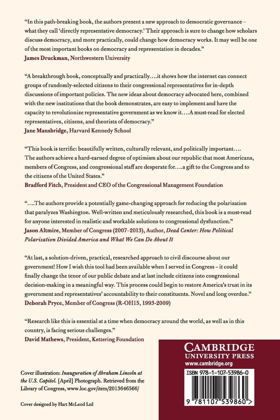Rückseite: 9781107539860 | Politics with the People | Michael A. Neblo (u. a.) | Taschenbuch