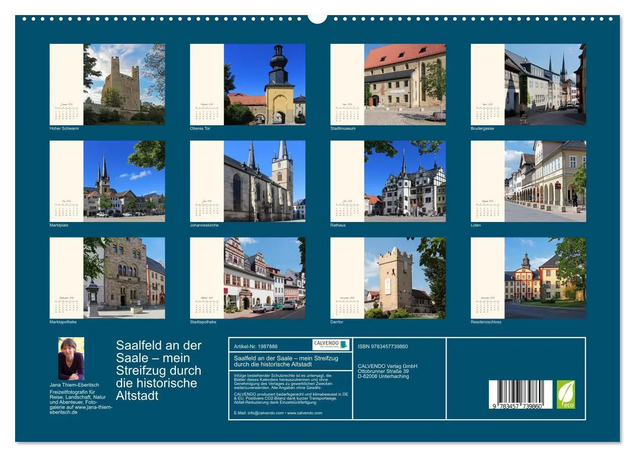Bild: 9783457739860 | Saalfeld an der Saale - mein Streifzug durch die historische...