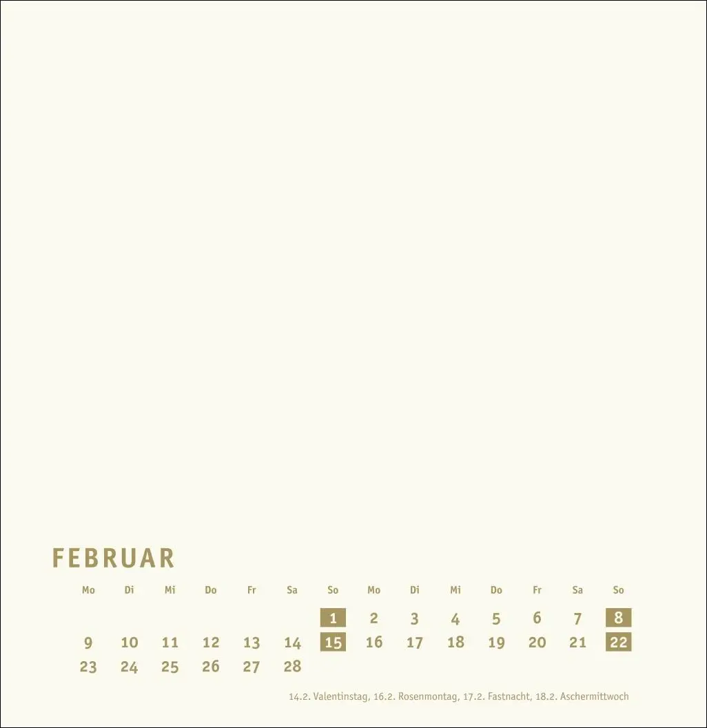 Bild: 9783756409860 | Premium-Bastelkalender gold groß 2026 | Heye | Kalender | 14 S. | 2026