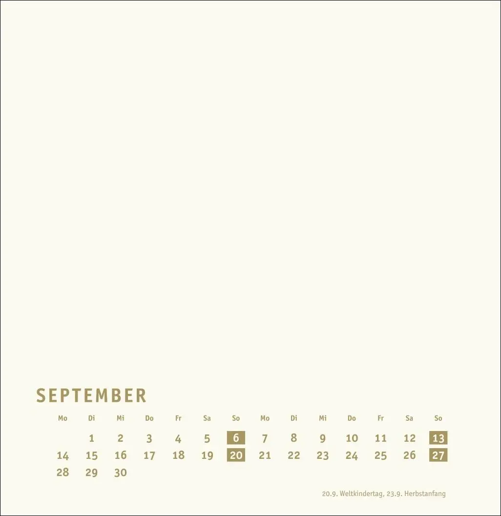 Bild: 9783756409860 | Premium-Bastelkalender gold groß 2026 | Heye | Kalender | 14 S. | 2026