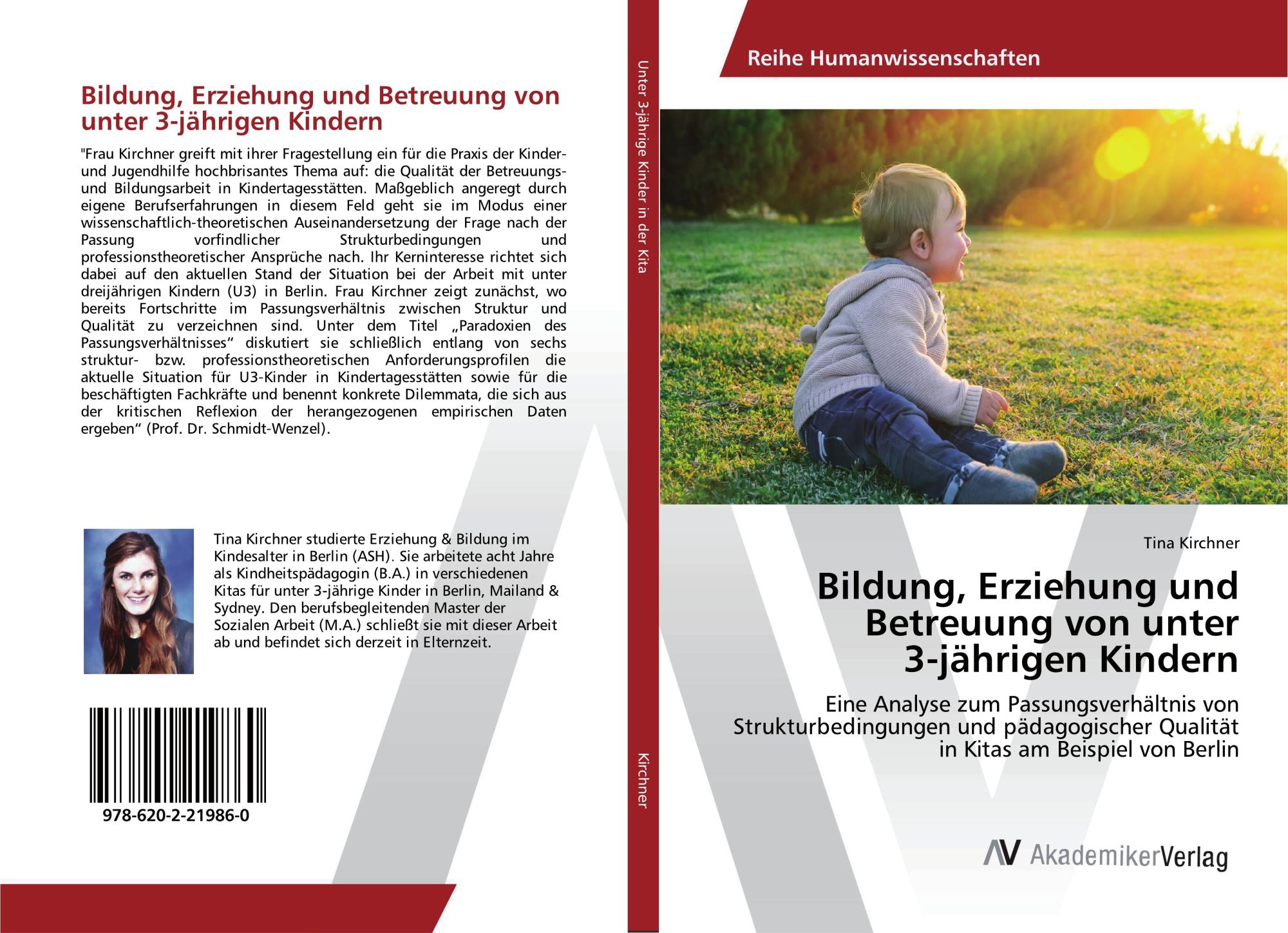 Cover: 9786202219860 | Bildung, Erziehung und Betreuung von unter 3-jährigen Kindern | Buch