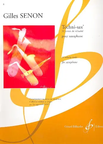 Cover: 9790043039860 | Techni-Sax' - 32 Textes De Velocite | G. Senon | Buch