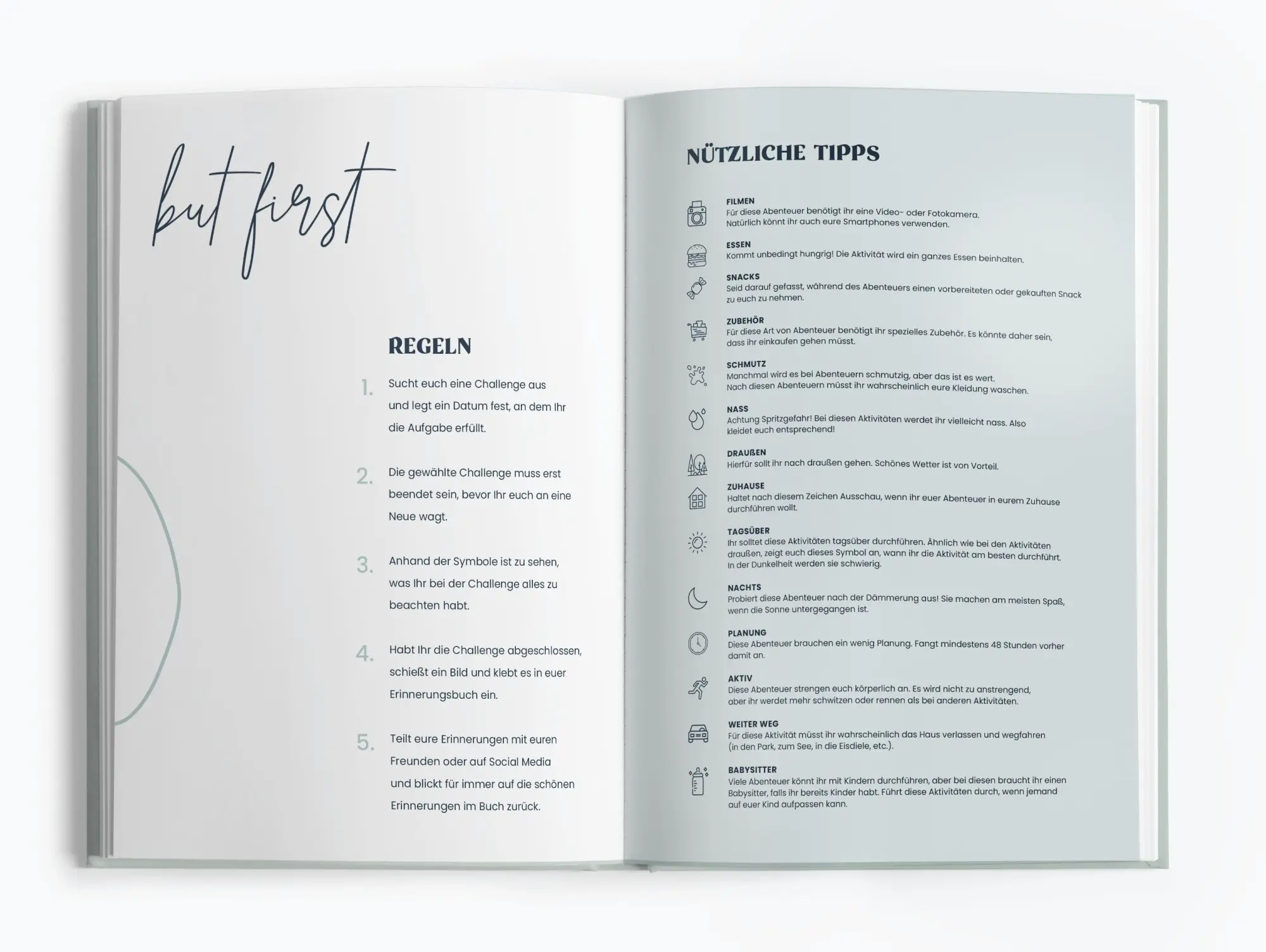 Bild: 4251562659960 | Memories2Make® Challengebuch für Freundinnen | Memories2Make GmbH