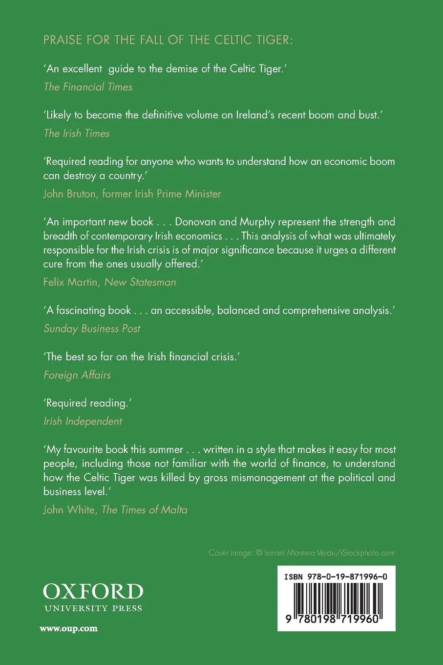 Rückseite: 9780198719960 | Fall of the Celtic Tiger | Ireland and the Euro Debt Crisis (Updated)