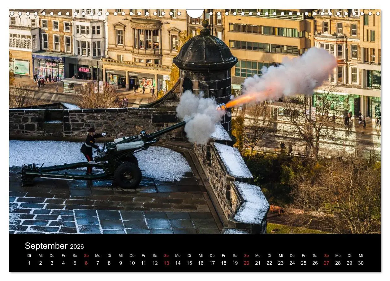 Bild: 9783457969960 | EDINBURGH. Blick. Licht. Wetter. (Wandkalender 2026 DIN A3 quer),...