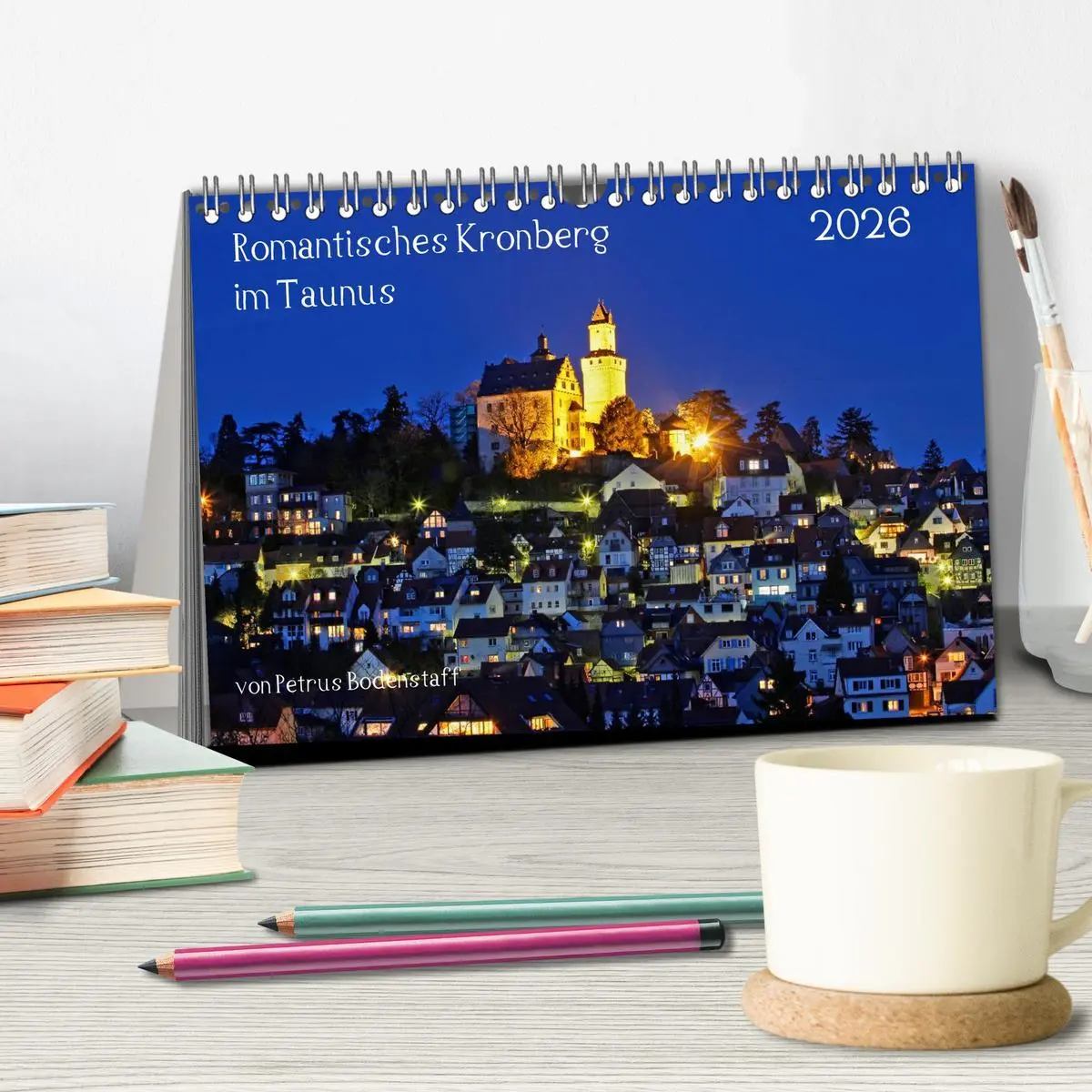 Bild: 9783516059960 | Romantisches Kronberg im Taunus (Tischkalender 2026 DIN A5 quer),...