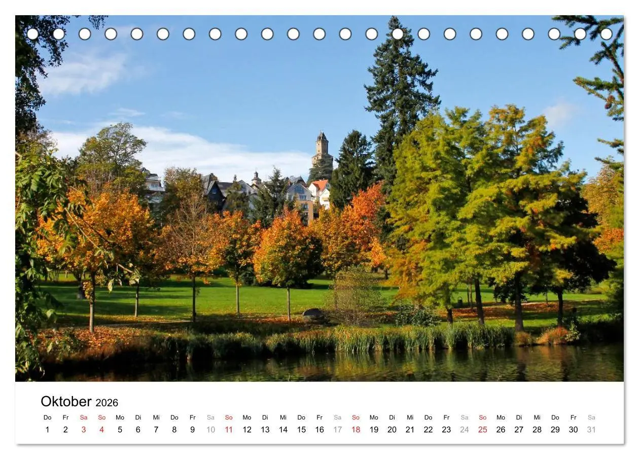 Bild: 9783516059960 | Romantisches Kronberg im Taunus (Tischkalender 2026 DIN A5 quer),...