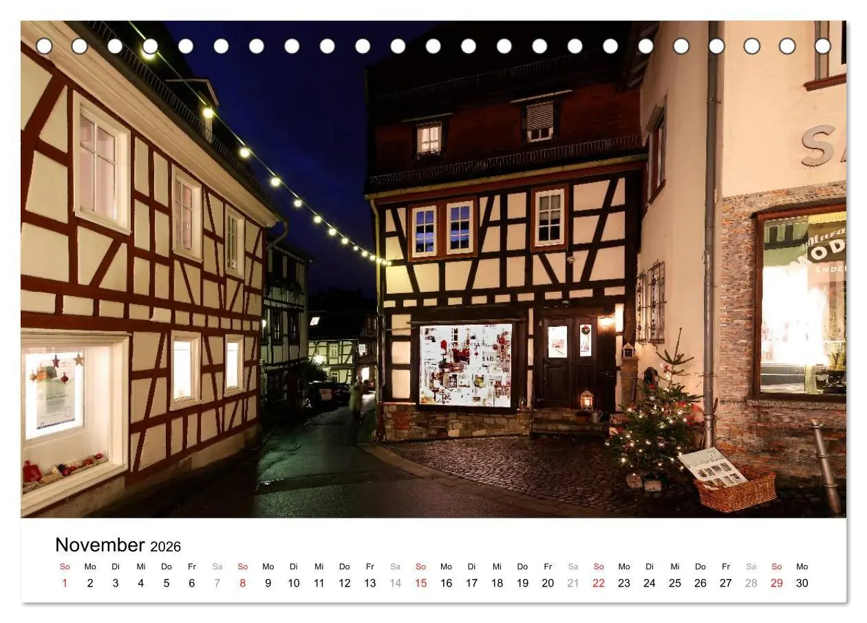 Bild: 9783516059960 | Romantisches Kronberg im Taunus (Tischkalender 2026 DIN A5 quer),...