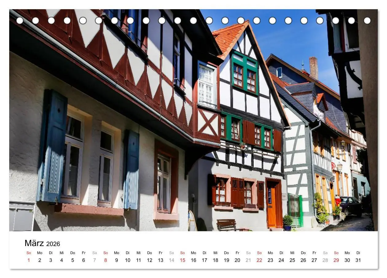 Bild: 9783516059960 | Romantisches Kronberg im Taunus (Tischkalender 2026 DIN A5 quer),...