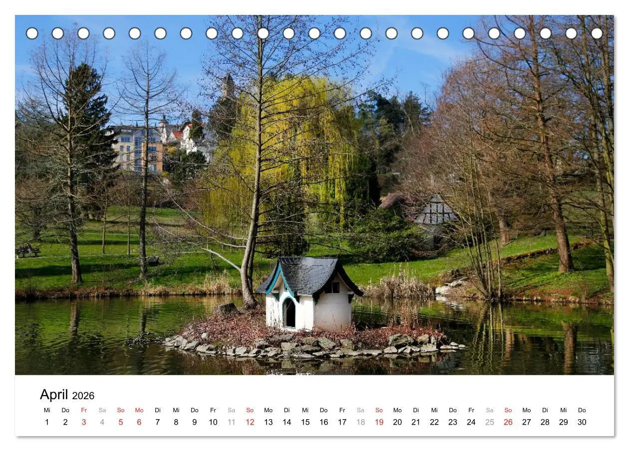 Bild: 9783516059960 | Romantisches Kronberg im Taunus (Tischkalender 2026 DIN A5 quer),...