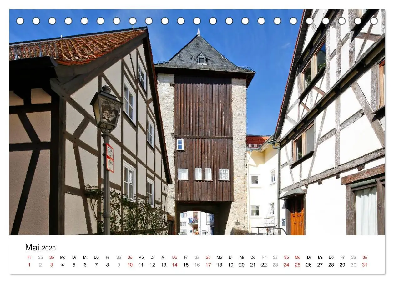 Bild: 9783516059960 | Romantisches Kronberg im Taunus (Tischkalender 2026 DIN A5 quer),...