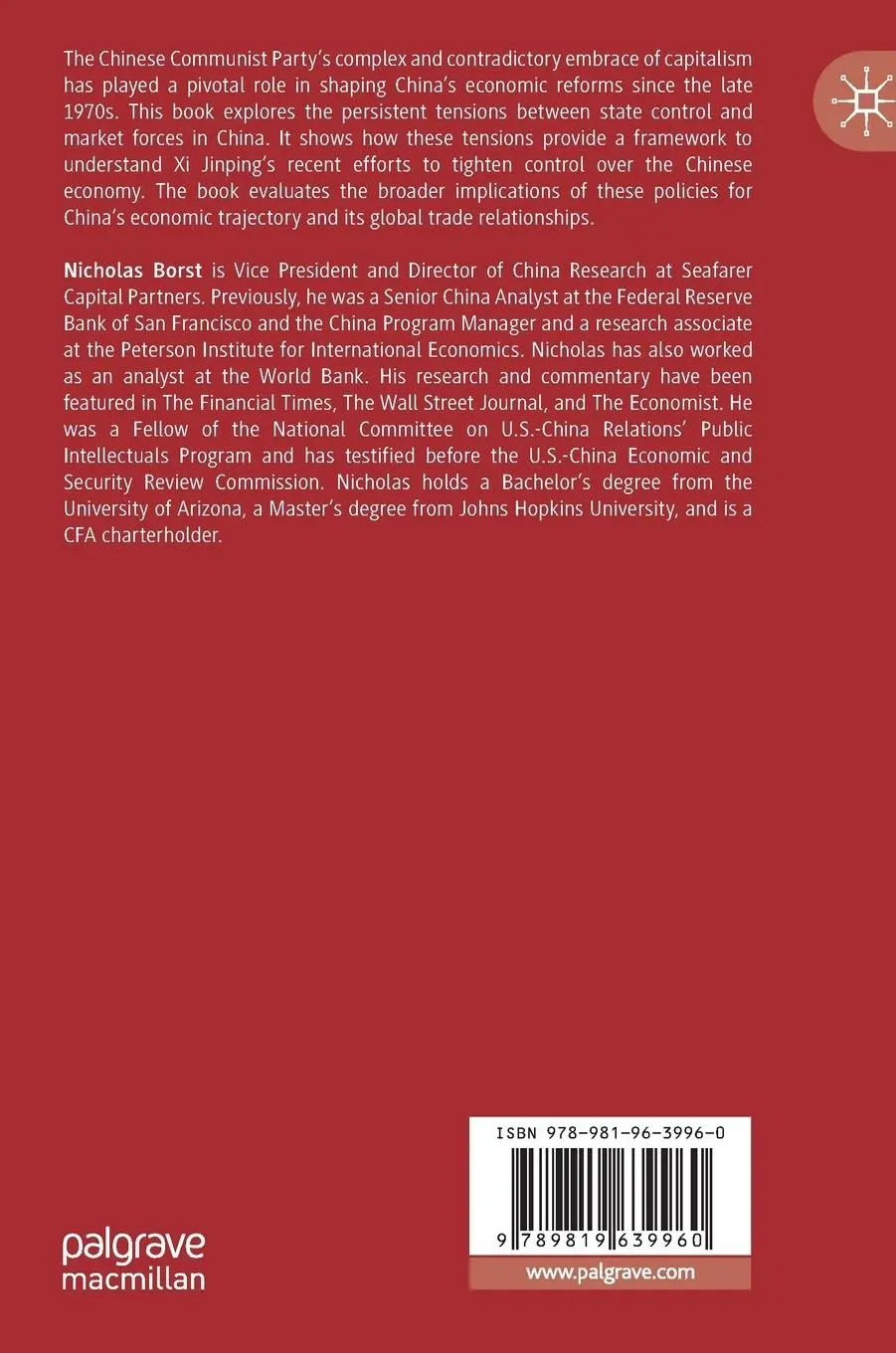 Rückseite: 9789819639960 | The Bird and the Cage | China's Economic Contradictions | Borst | Buch