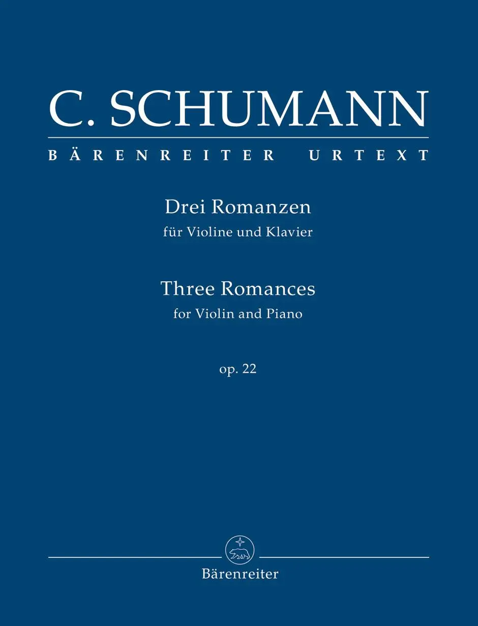 Cover: 9790006569960 | Drei Romanzen für Violine und Klavier op. 22 | Clara Schumann | 2021