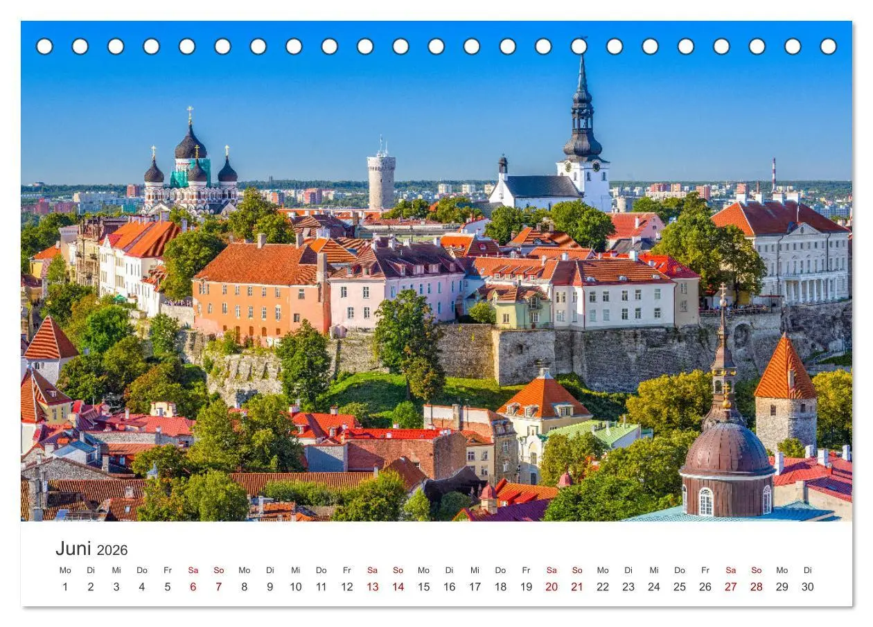 Bild: 9783457600061 | Tallinn - Eine Reise in die Hauptstadt Estlands. (Tischkalender...