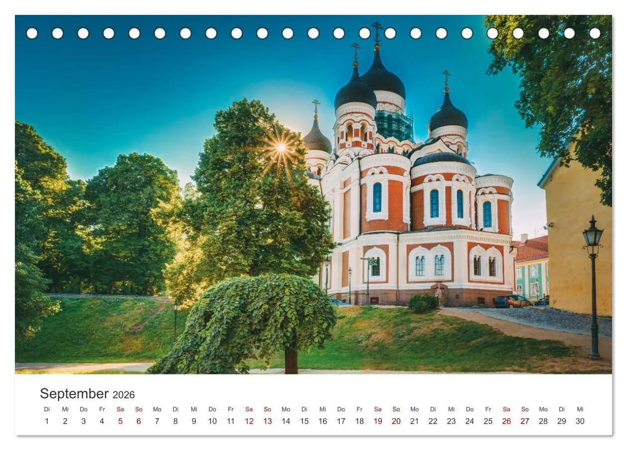Bild: 9783457600061 | Tallinn - Eine Reise in die Hauptstadt Estlands. (Tischkalender...