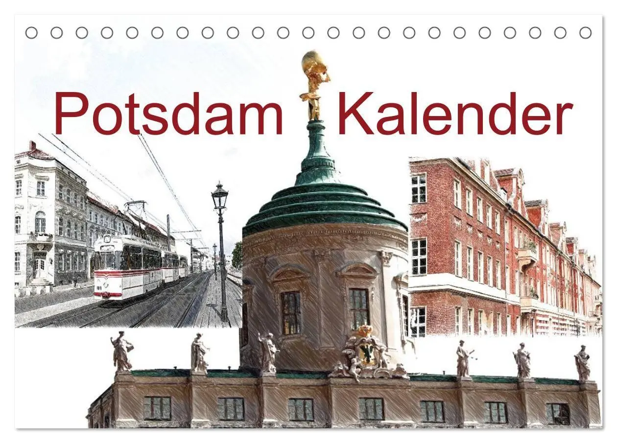 Cover: 9783594150061 | Potsdam Kalender (Tischkalender 2027 DIN A5 quer), CALVENDO...