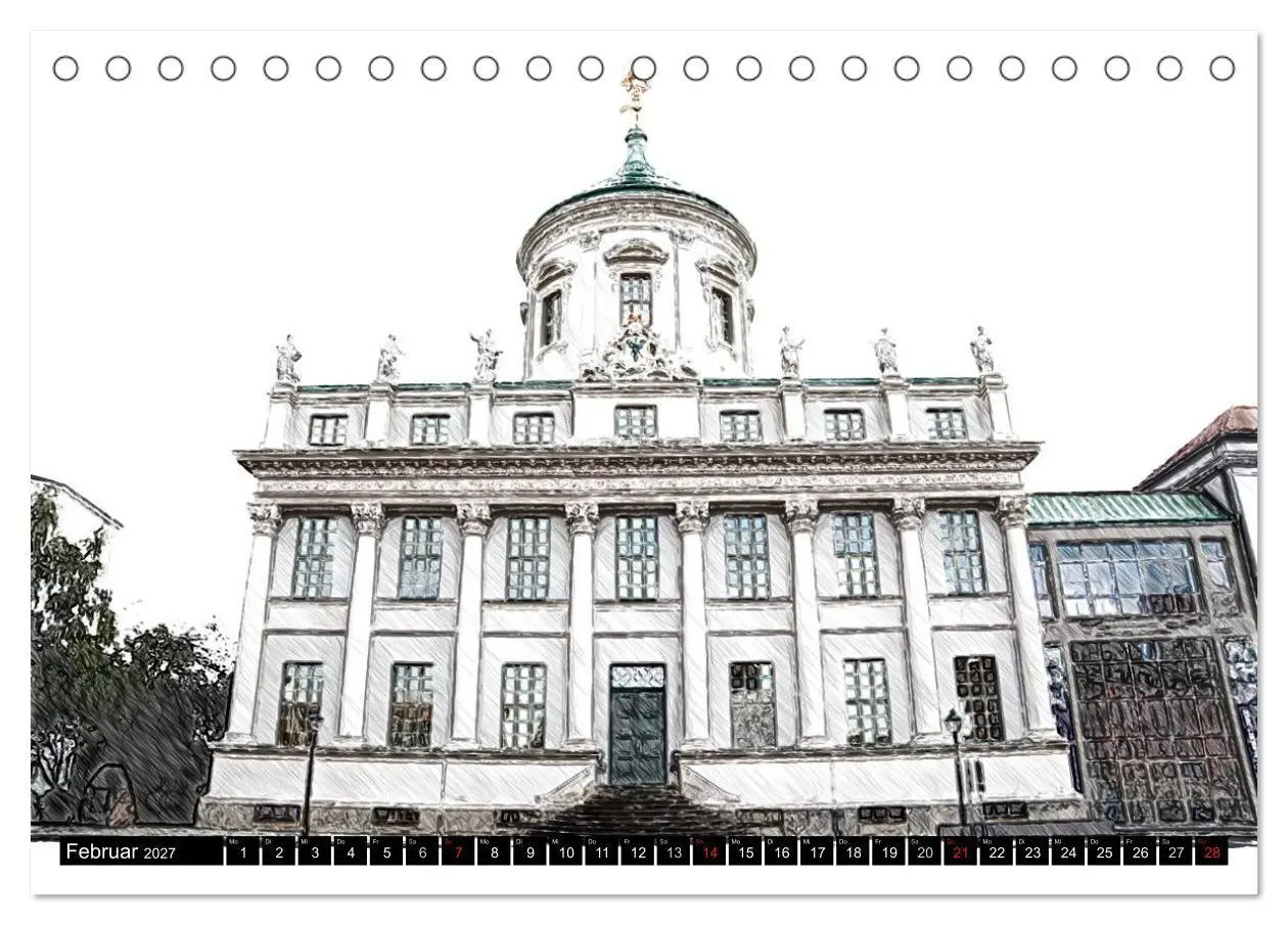 Bild: 9783594150061 | Potsdam Kalender (Tischkalender 2027 DIN A5 quer), CALVENDO...