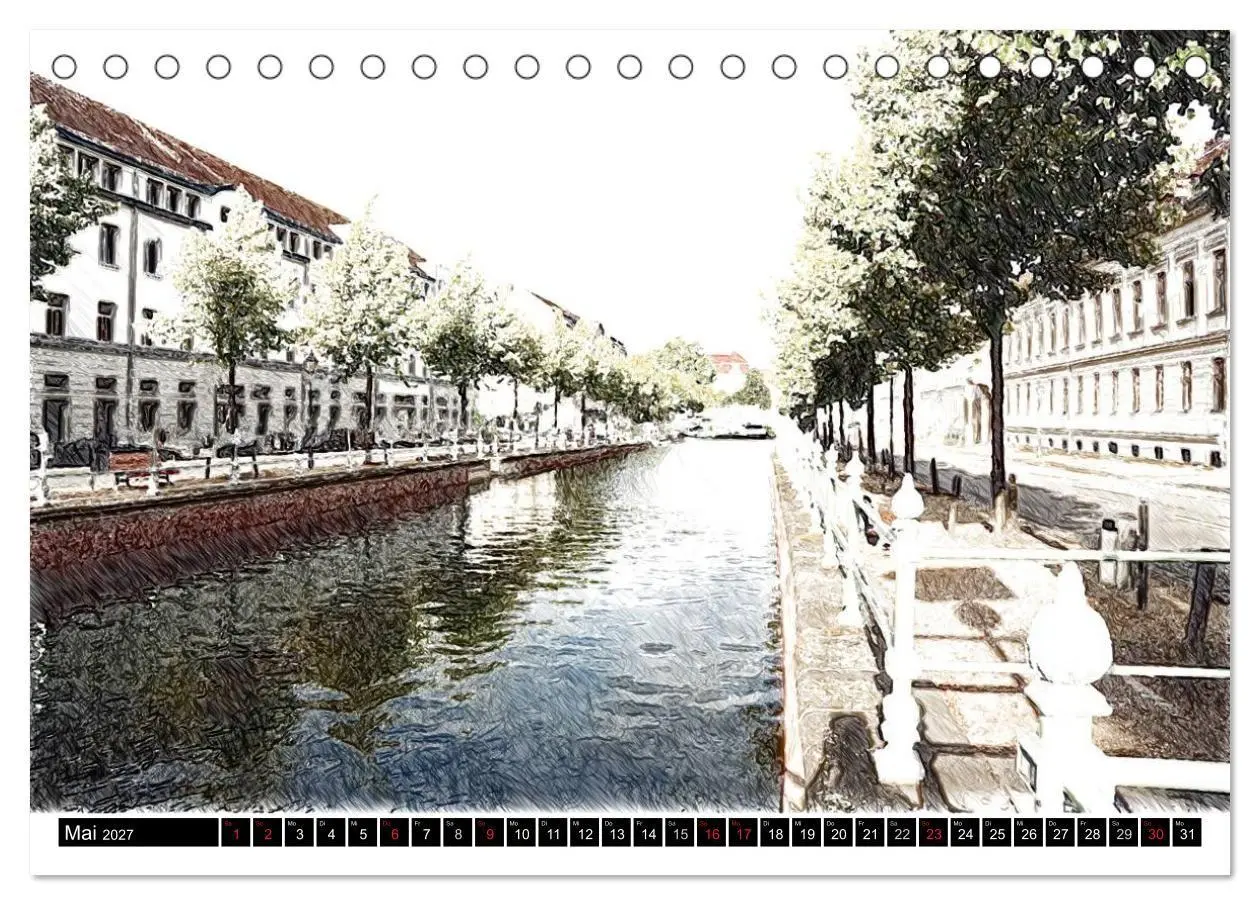 Bild: 9783594150061 | Potsdam Kalender (Tischkalender 2027 DIN A5 quer), CALVENDO...