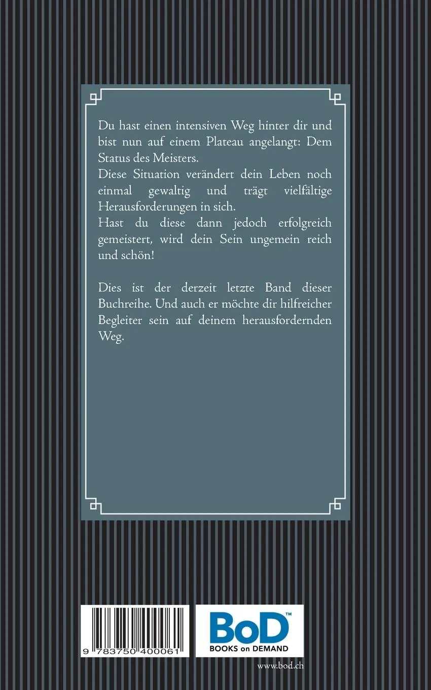 Rückseite: 9783750400061 | Der Uebergang | Band 5: Leben als Meister / Meisterin | Taschenbuch