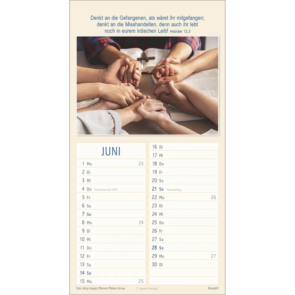 Bild: 9783754840061 | Meine Zeit in seinen Händen 2026 | Termin-Kalender | Kalender | 14 S.