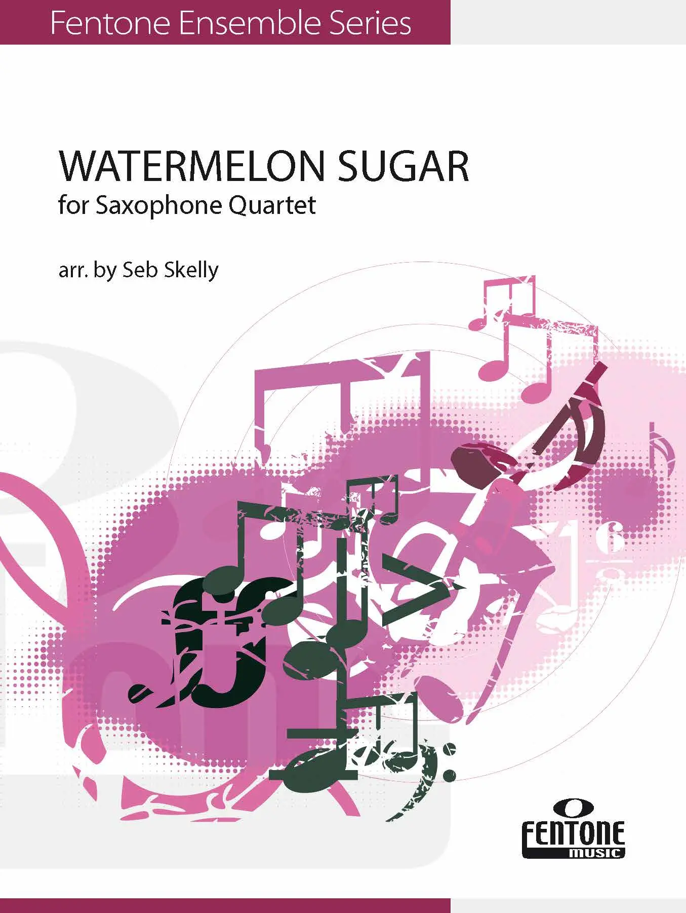 Cover: 9790230010061 | Watermelon Sugar | Saxophone Quartet | Seb Skelly | Partitur + Stimmen
