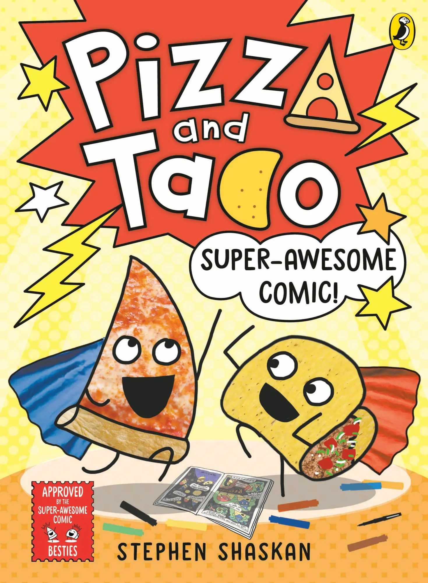 Cover: 9780241760161 | Pizza and Taco: Super-Awesome Comic! | Stephen Shaskan | Taschenbuch