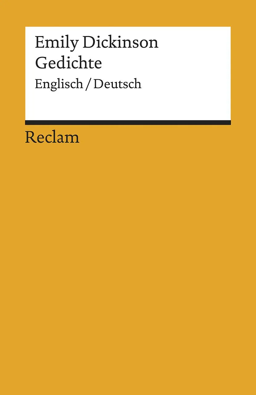 Cover: 9783150140161 | Gedichte | Englisch/Deutsch | Emily Dickinson | Taschenbuch | 226 S.