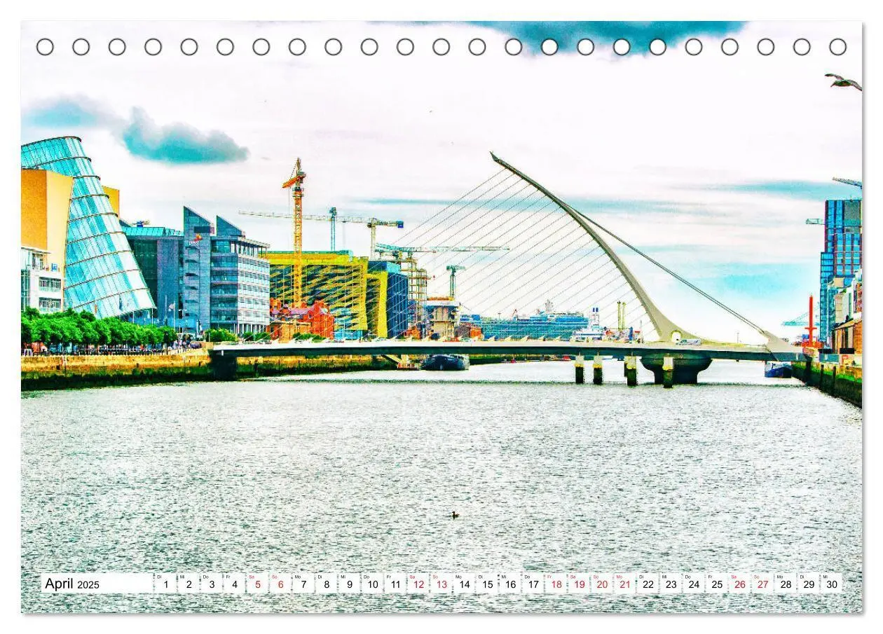 Bild: 9783435290161 | Dublin - Facettenreiche Metropole (Tischkalender 2025 DIN A5 quer),...