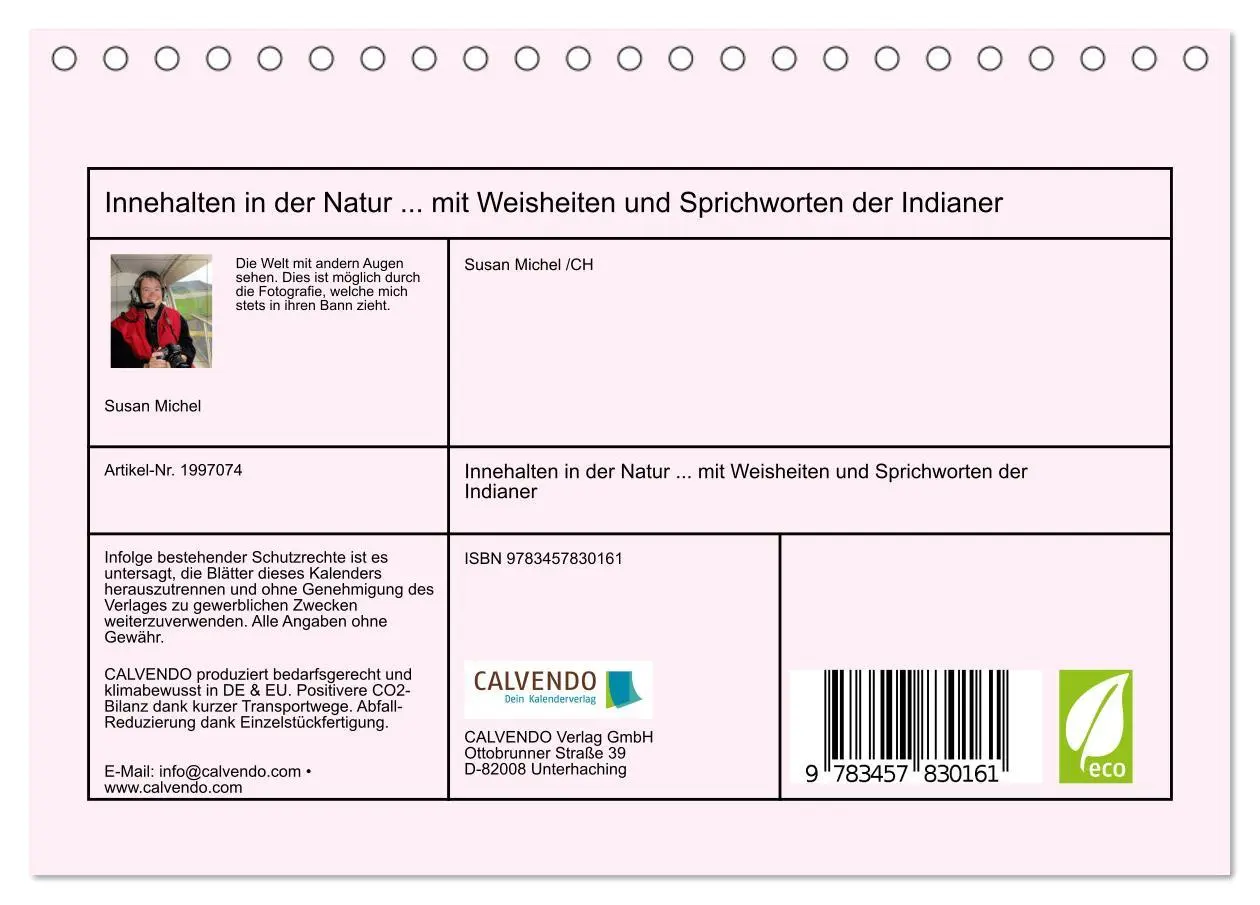 Bild: 9783457830161 | Innehalten in der Natur ... mit Weisheiten und Sprichworten der...