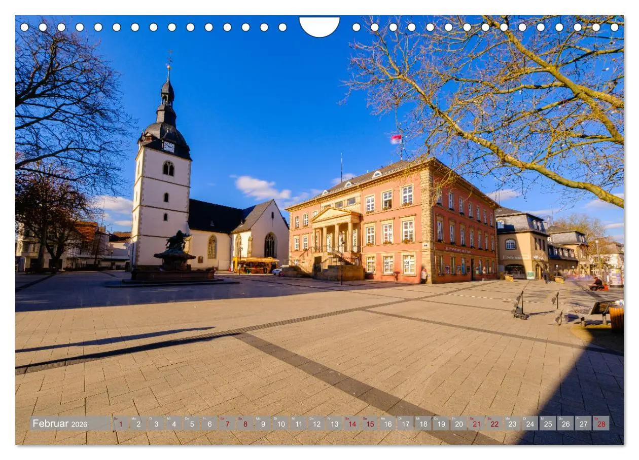 Bild: 9783457900161 | Ein Blick auf Detmold (Wandkalender 2026 DIN A4 quer), CALVENDO...