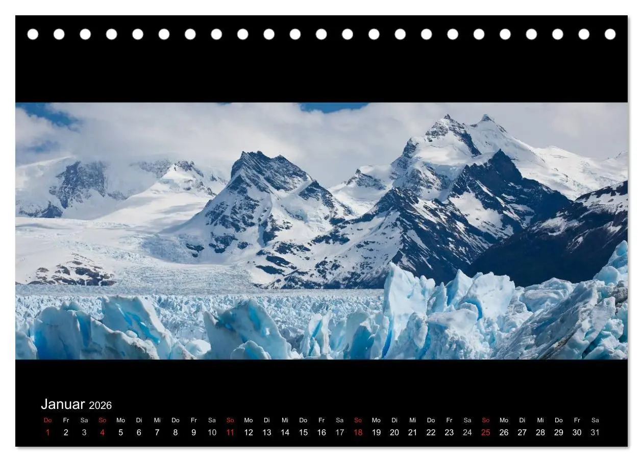 Bild: 9783516160161 | Patagonien - Ungezähmtes Land (Tischkalender 2026 DIN A5 quer),...