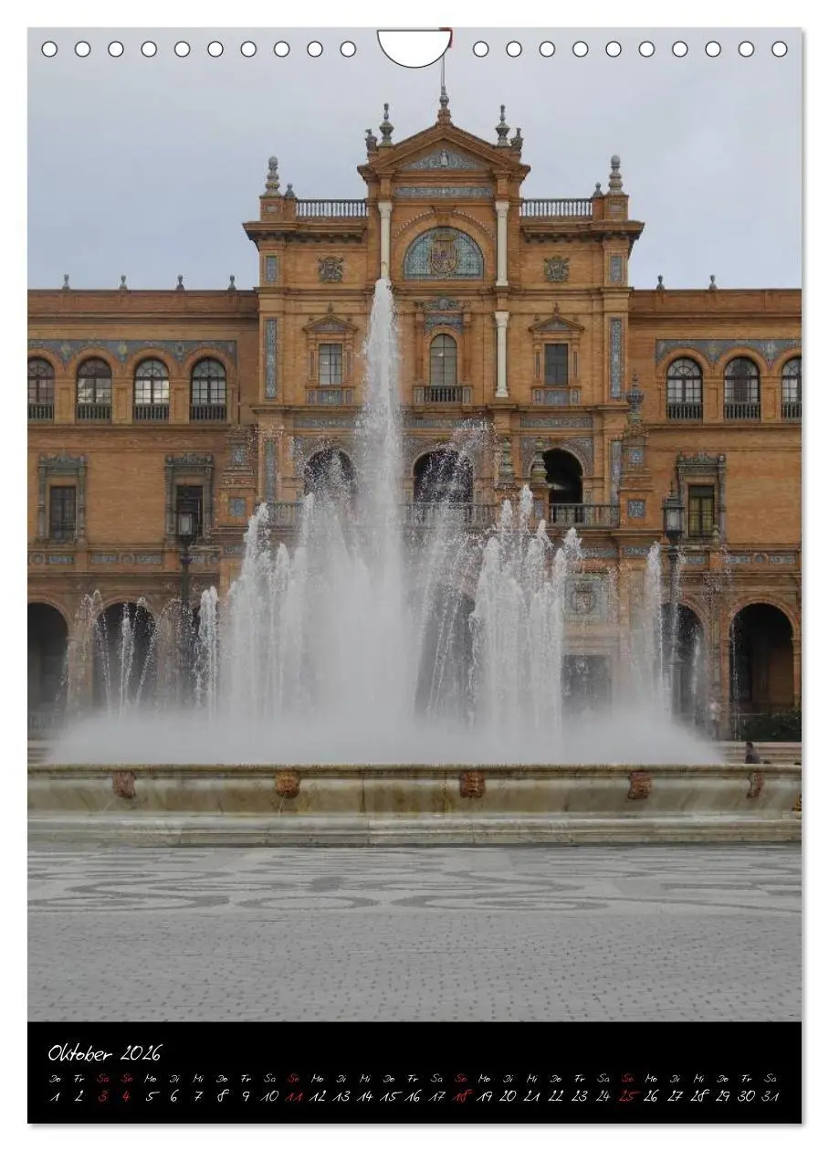 Bild: 9783516470161 | Sevilla (Wandkalender 2026 DIN A4 hoch), CALVENDO Monatskalender