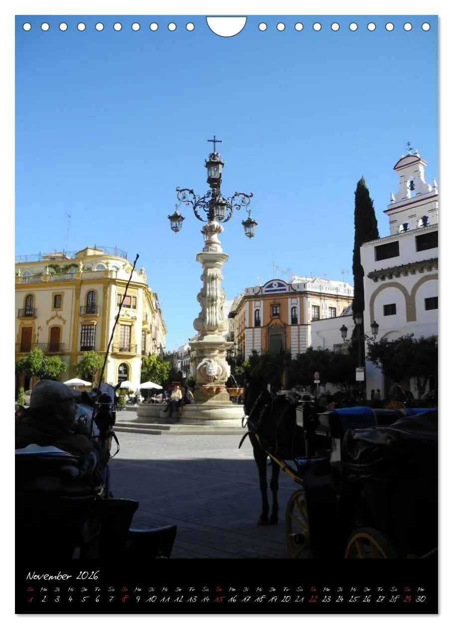 Bild: 9783516470161 | Sevilla (Wandkalender 2026 DIN A4 hoch), CALVENDO Monatskalender