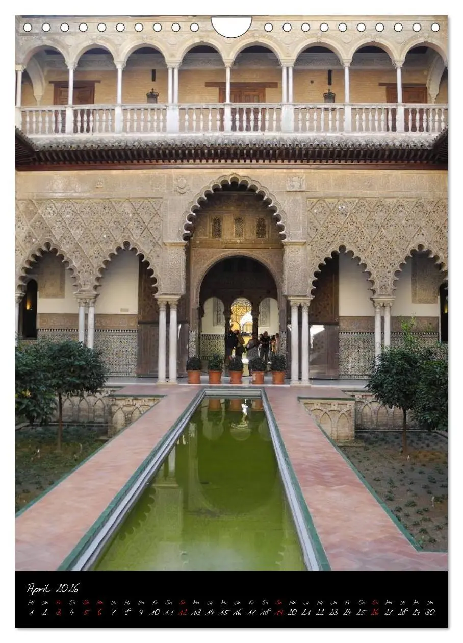 Bild: 9783516470161 | Sevilla (Wandkalender 2026 DIN A4 hoch), CALVENDO Monatskalender