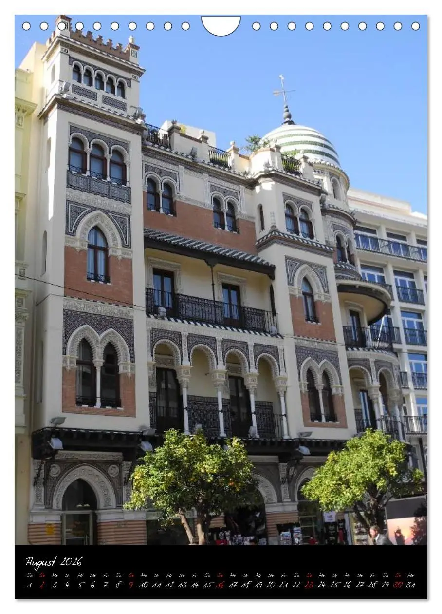 Bild: 9783516470161 | Sevilla (Wandkalender 2026 DIN A4 hoch), CALVENDO Monatskalender