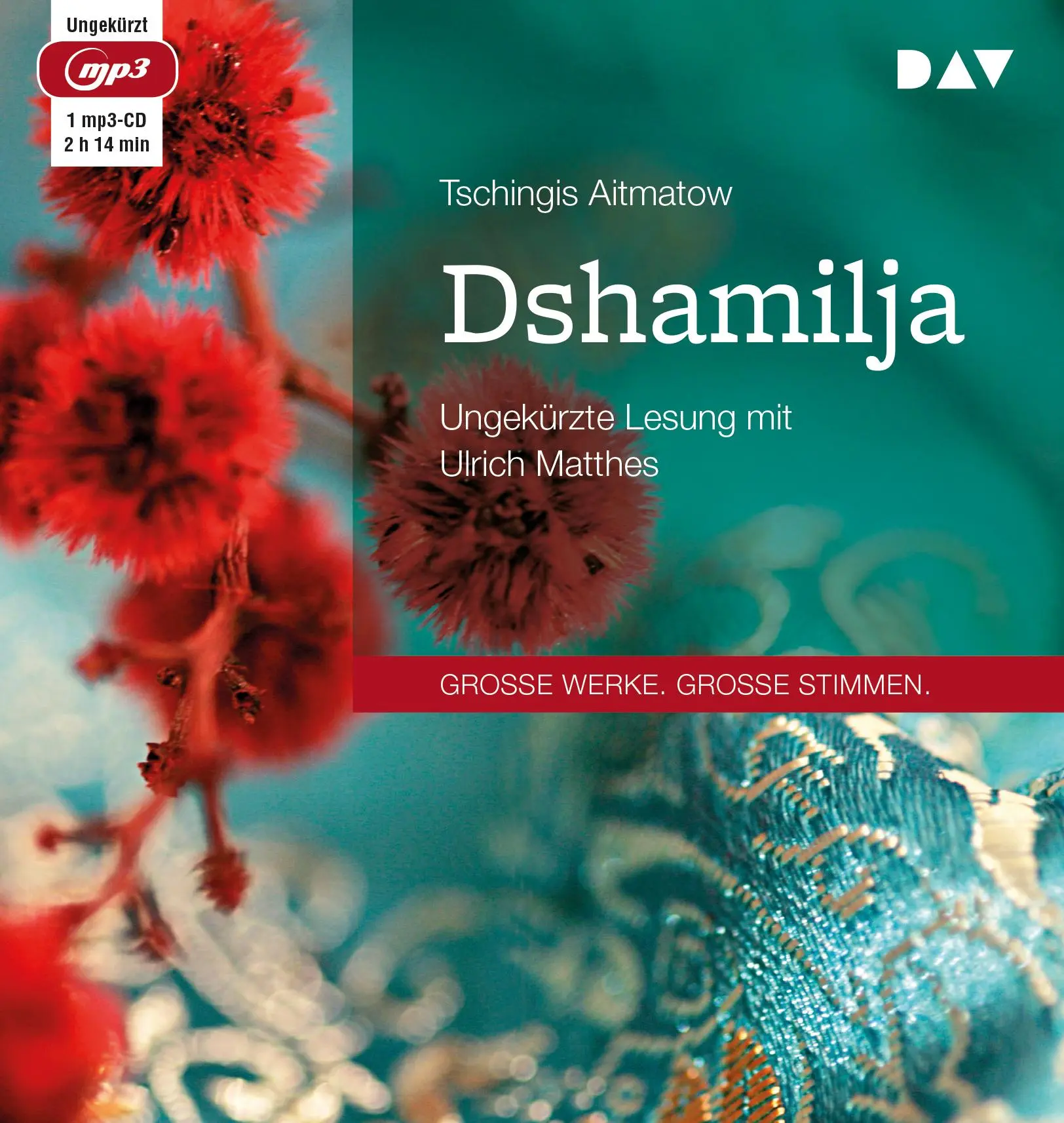 Cover: 9783742400161 | Dshamilja | Ungekürzte Lesung mit Ulrich Matthes | Tschingis Aitmatow