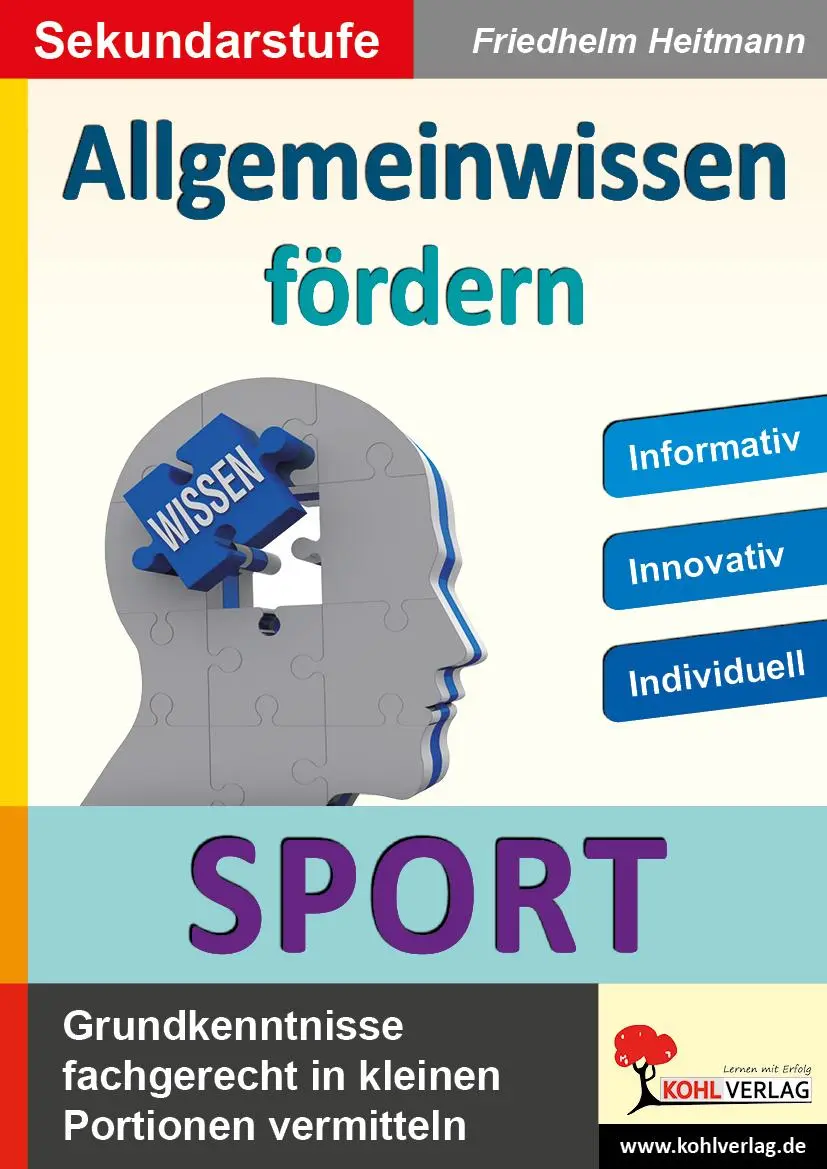 Cover: 9783966240161 | Allgemeinwissen fördern SPORT | Friedhelm Heitmann | Taschenbuch