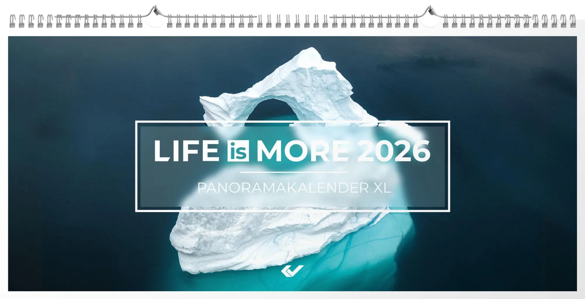 Cover: 9783989630161 | LIFE-IS-MORE 2026 | Panoramakalender XL | Kalender | 13 S. | Deutsch
