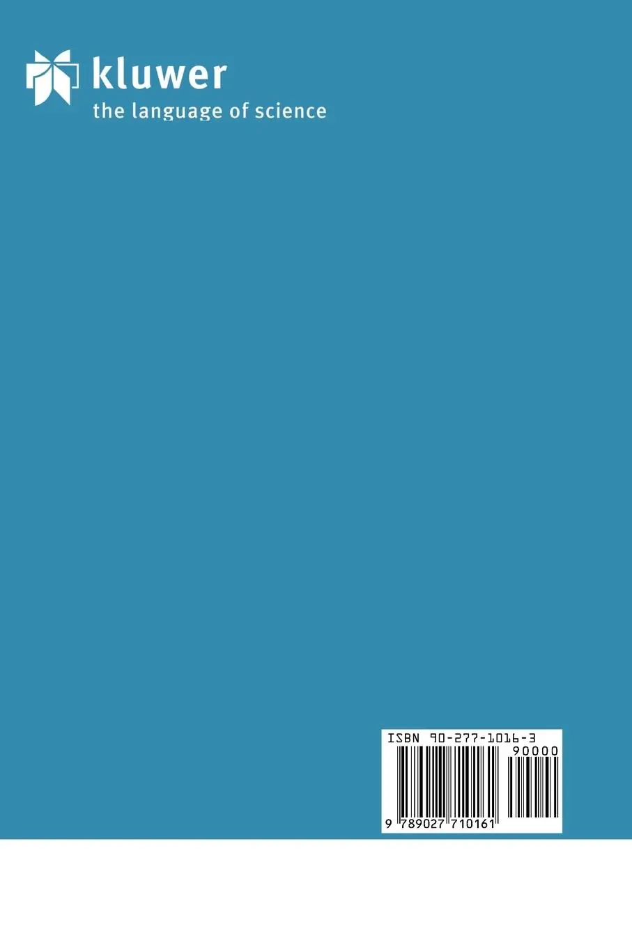 Rückseite: 9789027710161 | Autopoiesis and Cognition | The Realization of the Living | Buch | xxx