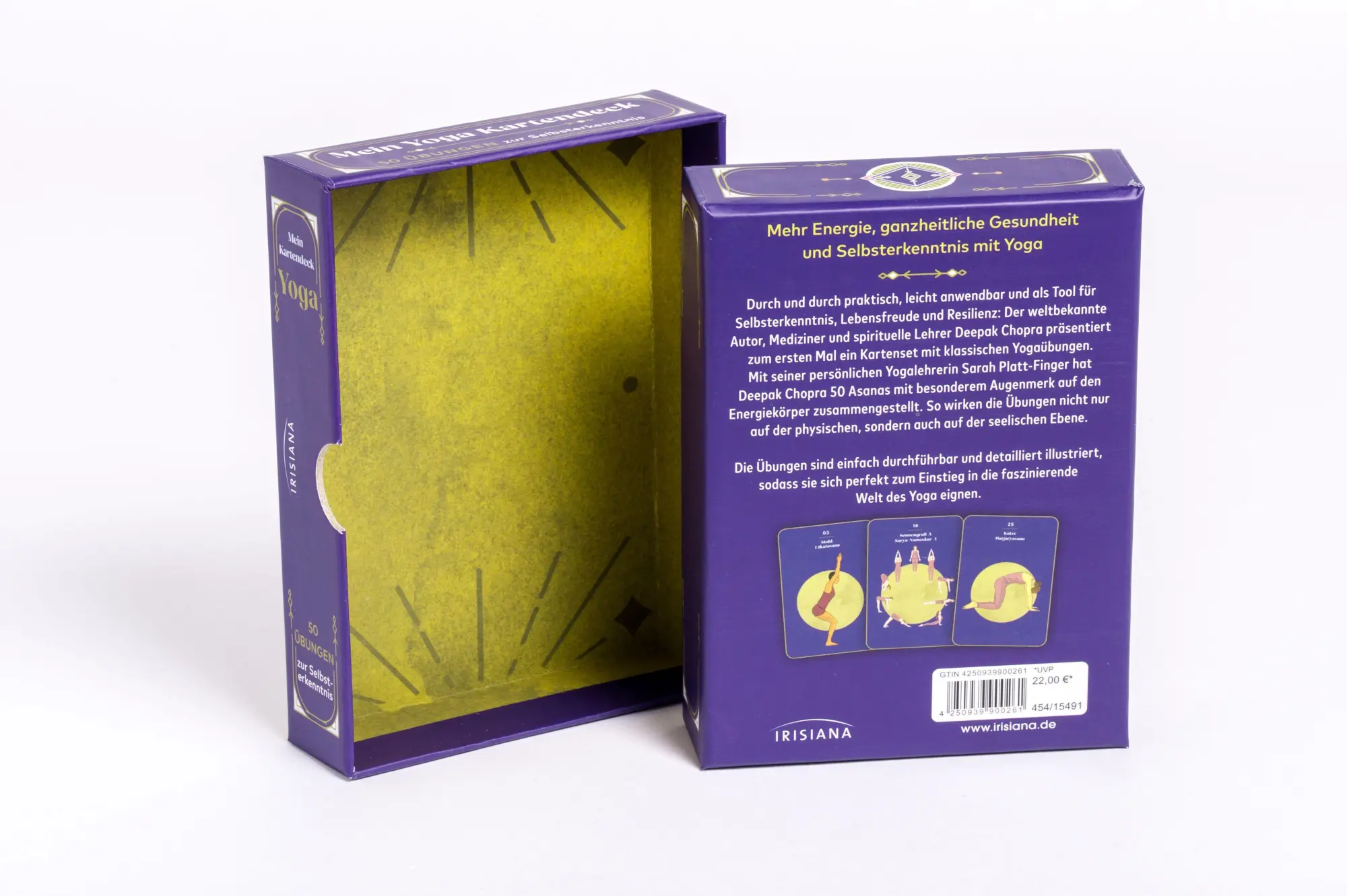 Bild: 4250939900261 | Mein Yoga Kartendeck | Deepak Chopra (u. a.) | Box | Deutsch | 2025