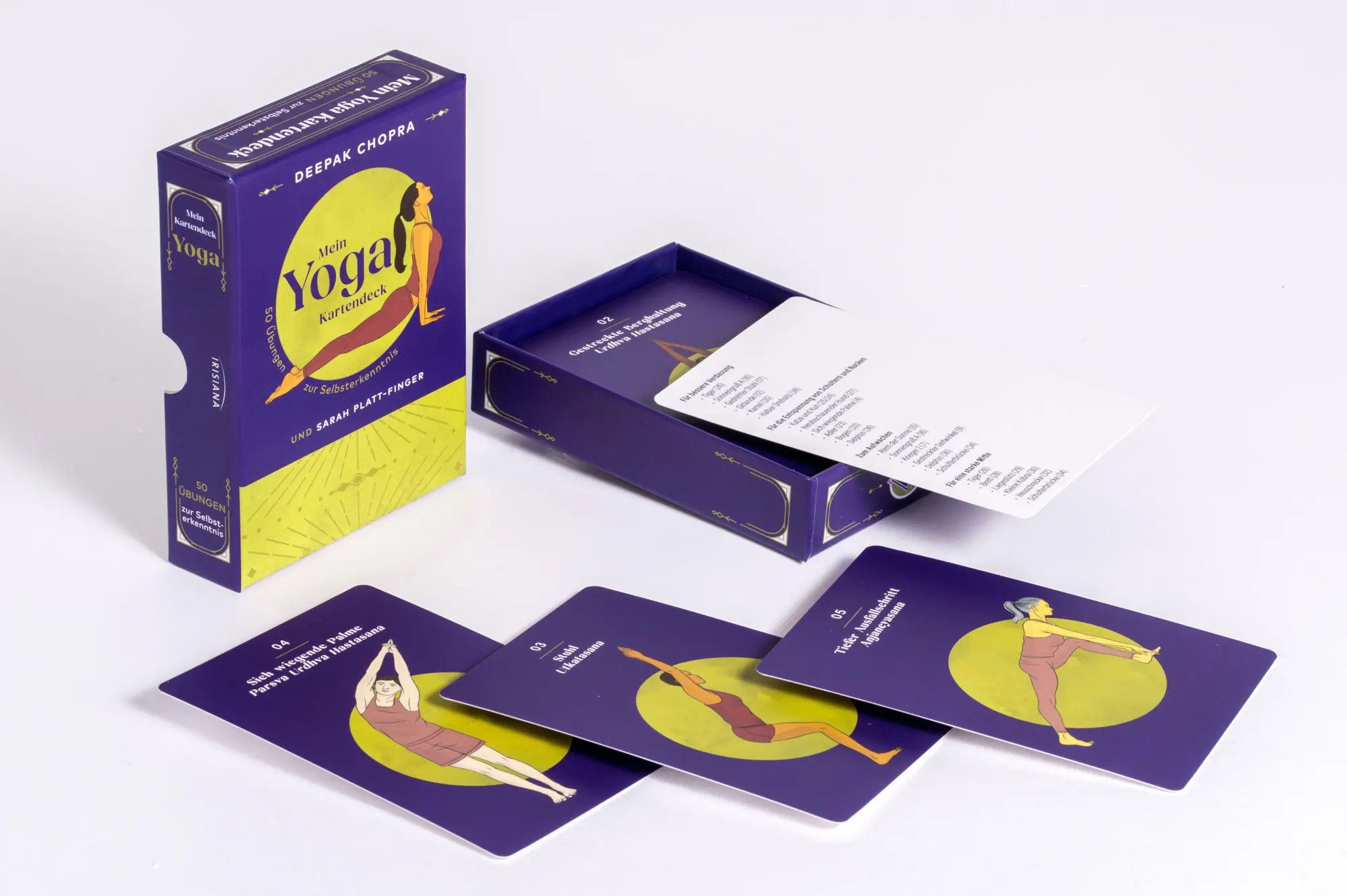 Bild: 4250939900261 | Mein Yoga Kartendeck | Deepak Chopra (u. a.) | Box | Deutsch | 2025