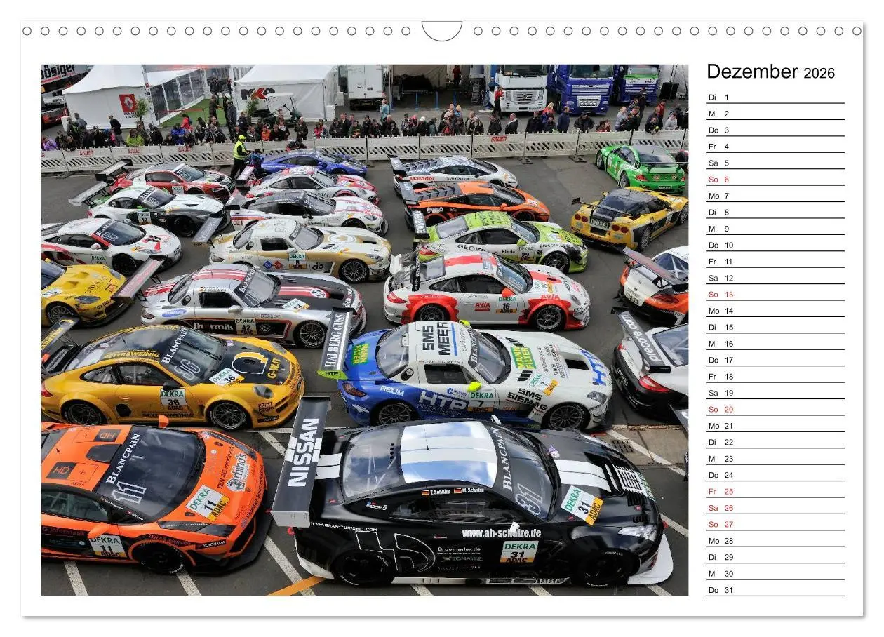 Bild: 9783457990261 | Faszination Motorsport am Nürburgring (Wandkalender 2026 DIN A3...