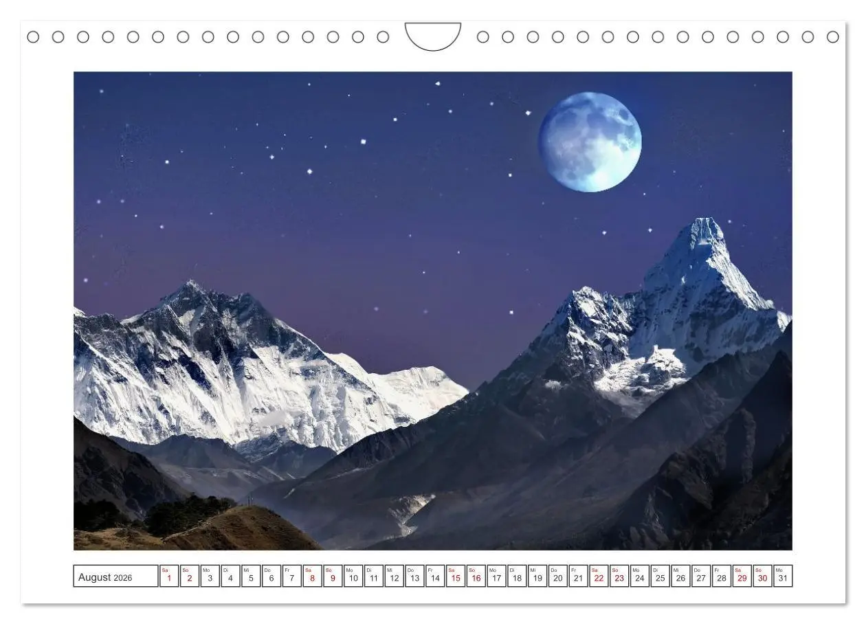 Bild: 9783516600261 | Himalaya - Bergparadies (Wandkalender 2026 DIN A4 quer), CALVENDO...