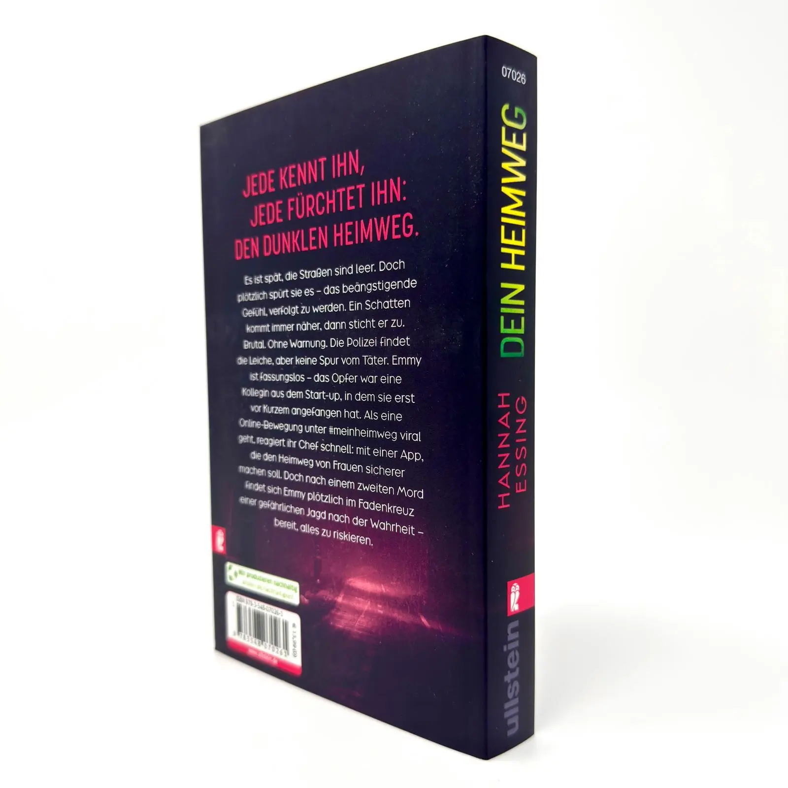 Bild: 9783548070261 | Dein Heimweg | Hannah Essing | Taschenbuch | 300 S. | Deutsch | 2025