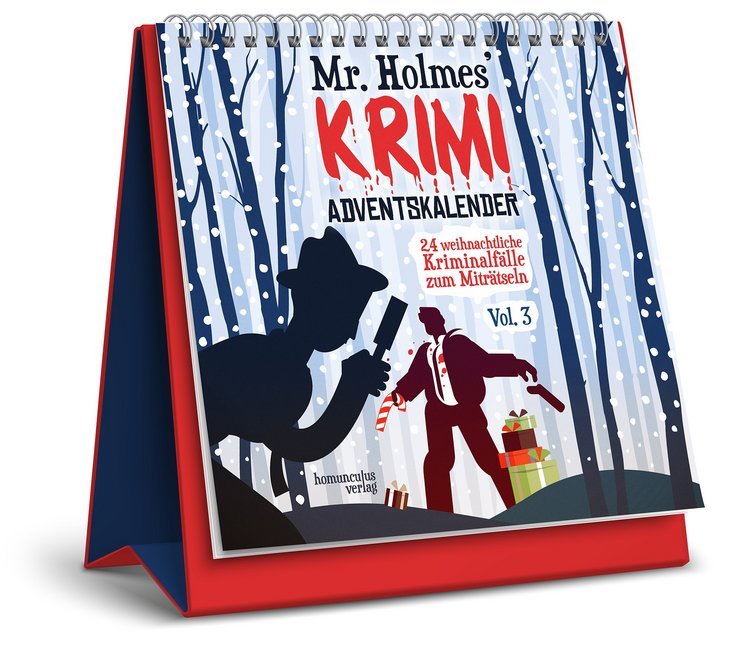 Cover: 9783946120261 | Mr. Holmes' Krimi-Adventskalender Vol. 3 | Krömer | Kalender | 48 S.